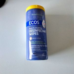 ECOS DISINFECTANT 210 WIPES